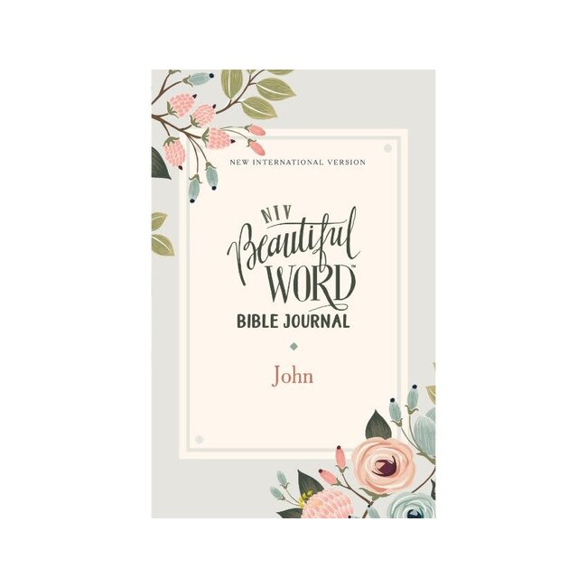 NIV, Beautiful Word Bible Journal, John, Paperback, Comfort Print