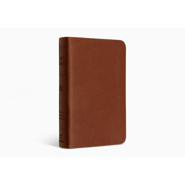 ESV Pocket Bible, TruTone, Chestnut