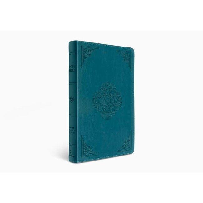 ESV Thinline Bible  TruTone®, Deep Teal, Rotunda Design