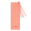 All Things Coral Faux Leather Bookmark - Romans 8:28
