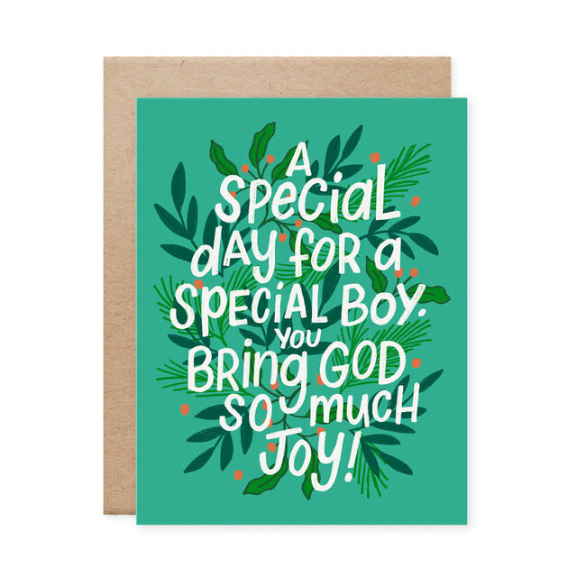 Special Boy Birthday Card
