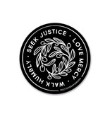 Seek Justice Sticker