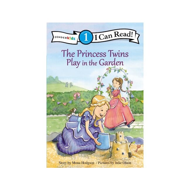 The Princess Twins Play In The Garden