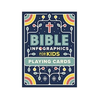 Bible Infographics for Kids Playing Cards