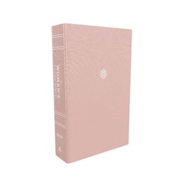 NIV, The Woman's Study Bible, Cloth over Board, Pink, Full-Color, Thumb Indexed, Comfort Print