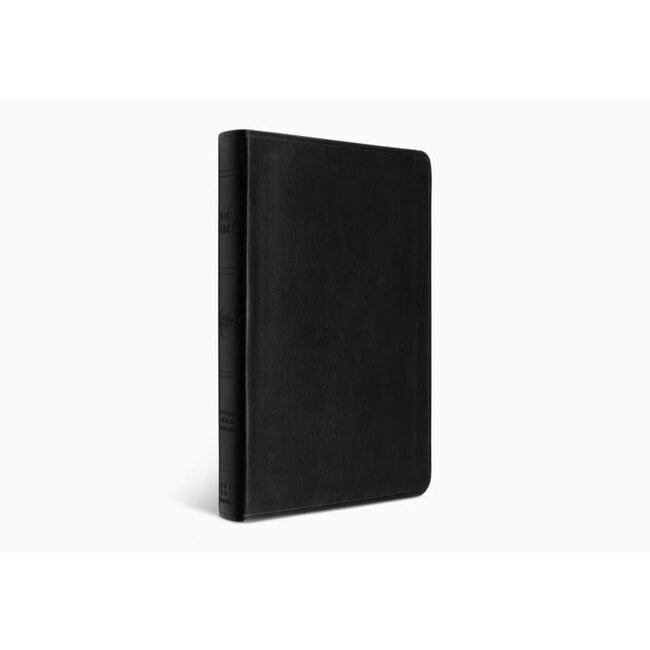ESV Large Print Value Thinline Bible - Trutone, Black