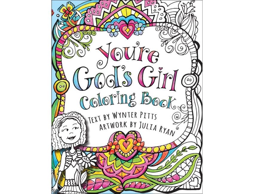 You're God's Girl Coloring Book