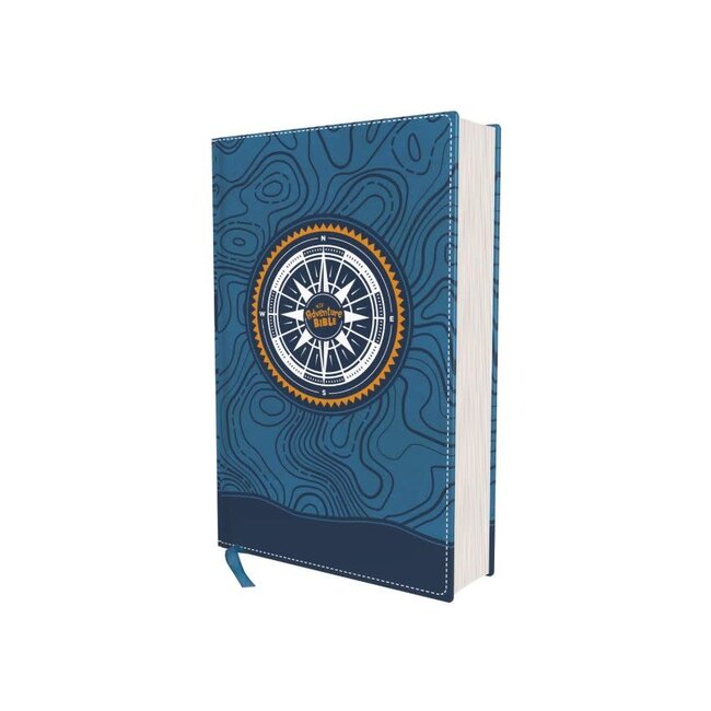 NIV, Adventure Bible, Leathersoft, Blue, Full Color