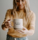 Be Still + Know Coffee Mug