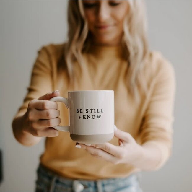 Be Still + Know Coffee Mug