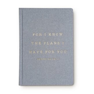 For I Know The Plans I Have For You Jeremiah 29:11 Fabric Journal