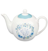 A Sweet Friendship Ceramic Teapot - Proverbs 27:9