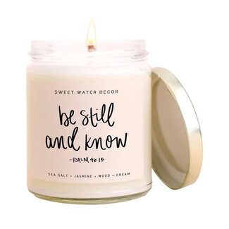 Be Still & Know Soy Candle