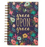 Grace Upon Grace Large Hardcover Wirebound Journal - John 1:16
