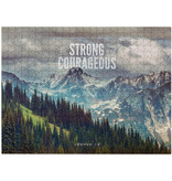 Be Strong & Courageous Pine Valley 500-piece Jigsaw Puzzle - Joshua 1:9