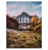 Strength & Defense Mountain Top 500-piece Jigsaw Puzzle - Exodus 15:2