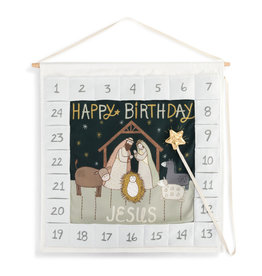 Happy Birthday Jesus Soft Advent Calendar