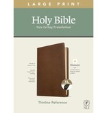NLT LP Thinline Reference Bible, Filament Enabled Edition LL Rustic Brown - Indexed