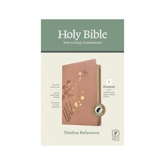 NLT Thinline Reference Bible, Filament Enable Edition - Brushed Pink - Indexed