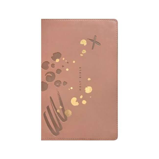 NLT Thinline Reference Bible, Filament Enable Edition - Brushed Pink - Indexed