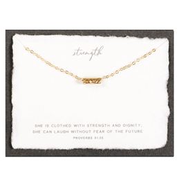 Strength 14kt Gold Fill Necklace