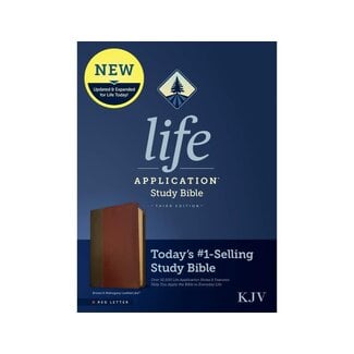 KJV Life Application Study Bible, 3rd Ed. LL Brown/ Mahogany