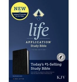 KJV Life Application Study Bible, 3rd Ed., Black Bonded Leather, Indexed