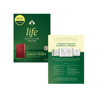 NLT Life Application Study Bible, 3rd Ed. Large Print LL Berry - Indexed
