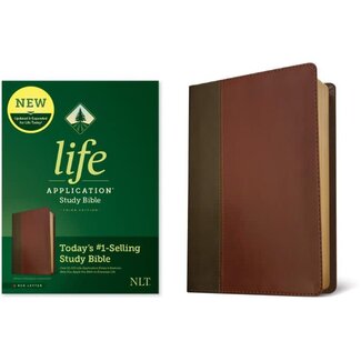 NLT Life Application Study Bible 3rd Ed. LL Brown/Mahogany