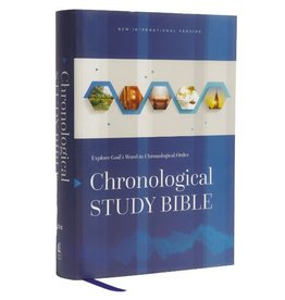 NIV, Chronological Study Bible, Hardcover, Comfort Print
