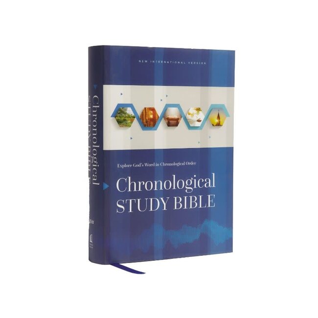 NIV, Chronological Study Bible, Hardcover, Comfort Print