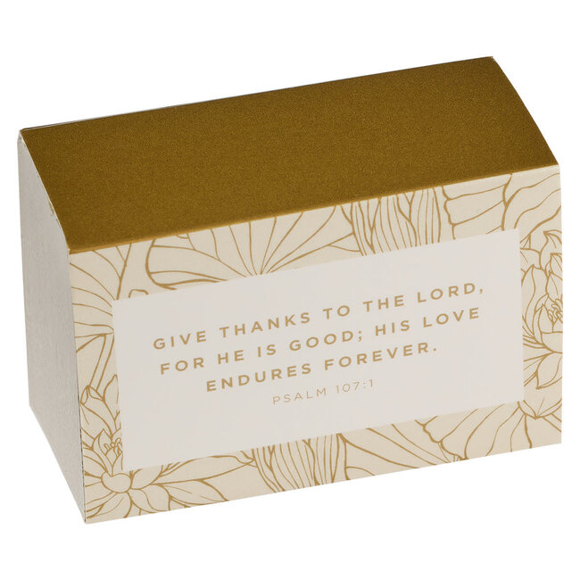 Today I'm Grateful For... Glass Gratitude Jar with Cards