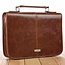 Classic "Faith" Bible Cover - Brown