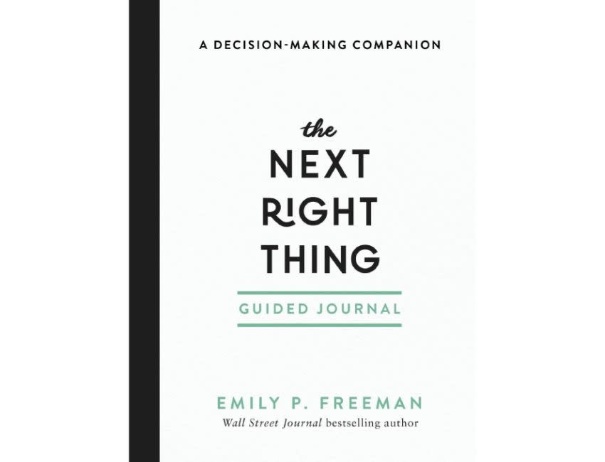Emily P. Freeman The Next Right Thing Guided Journal: A Decision-Making Companion