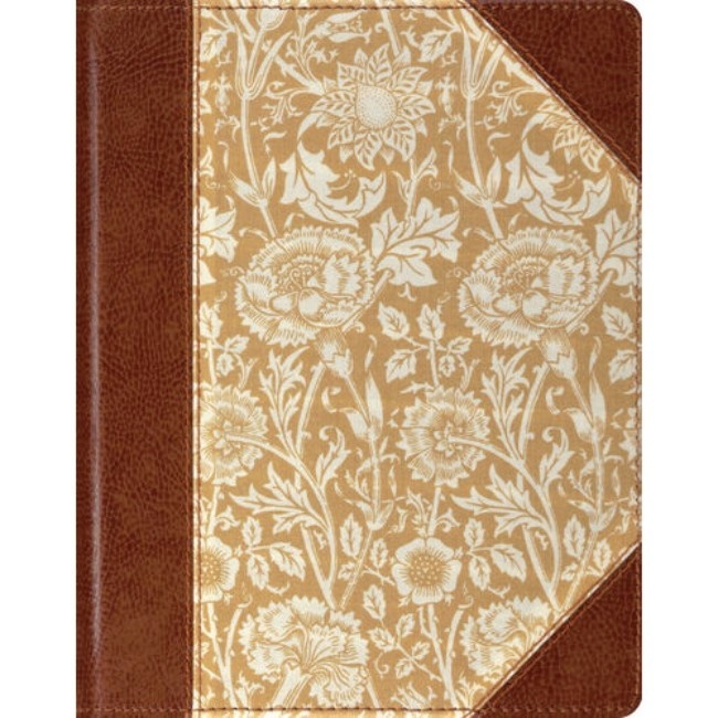 ESV Journaling Bible (Cloth Over Board, Antique Floral Design)