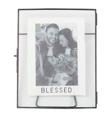 Blessed Glass Metal Frame