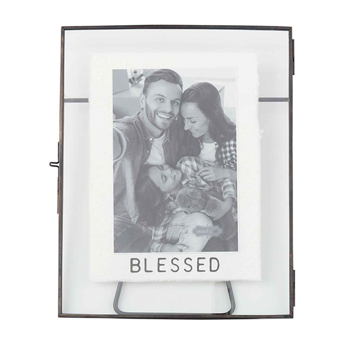 Blessed Glass Metal Frame