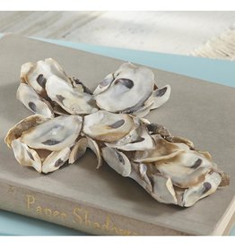 Small Oyster Shell Cross