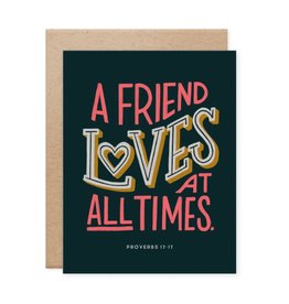 A Friend Loves Card