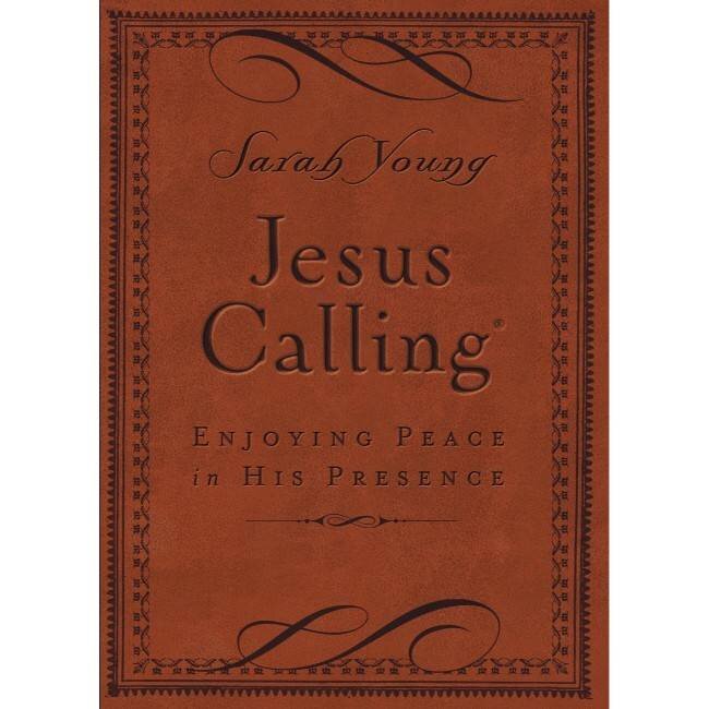 Jesus Calling Brown Leather Edition