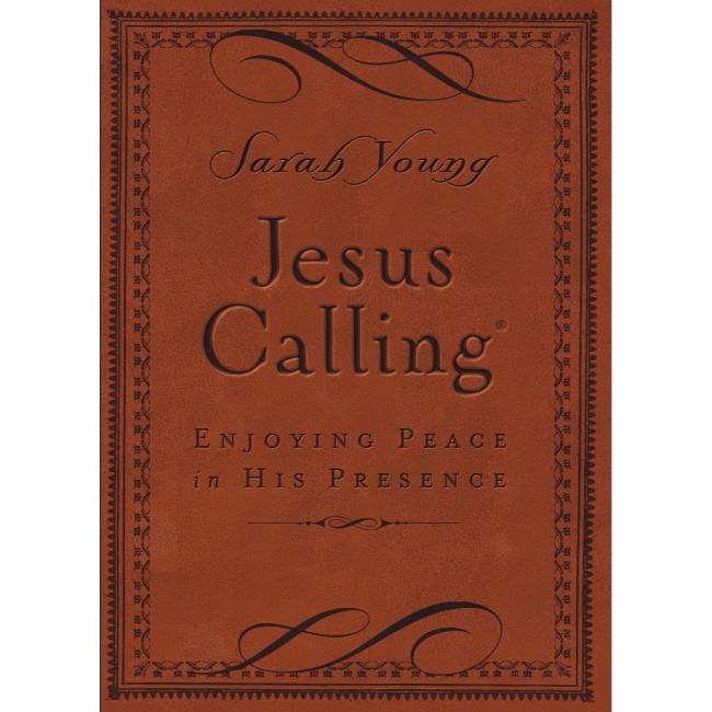 Sarah Young Jesus Calling Brown Leather Edition