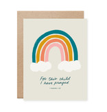 Rainbow Baby Card