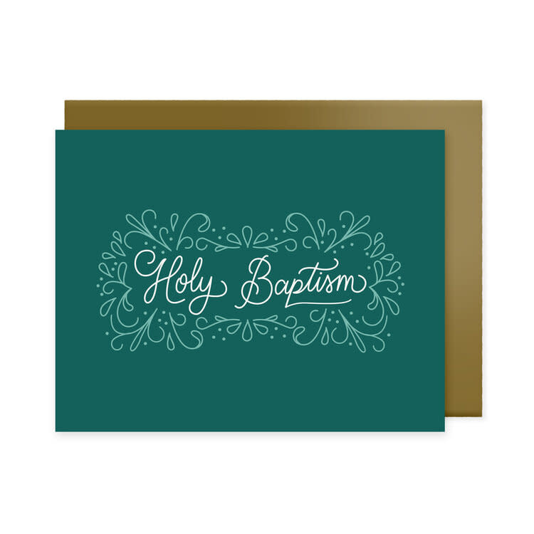 Holy Baptism Card