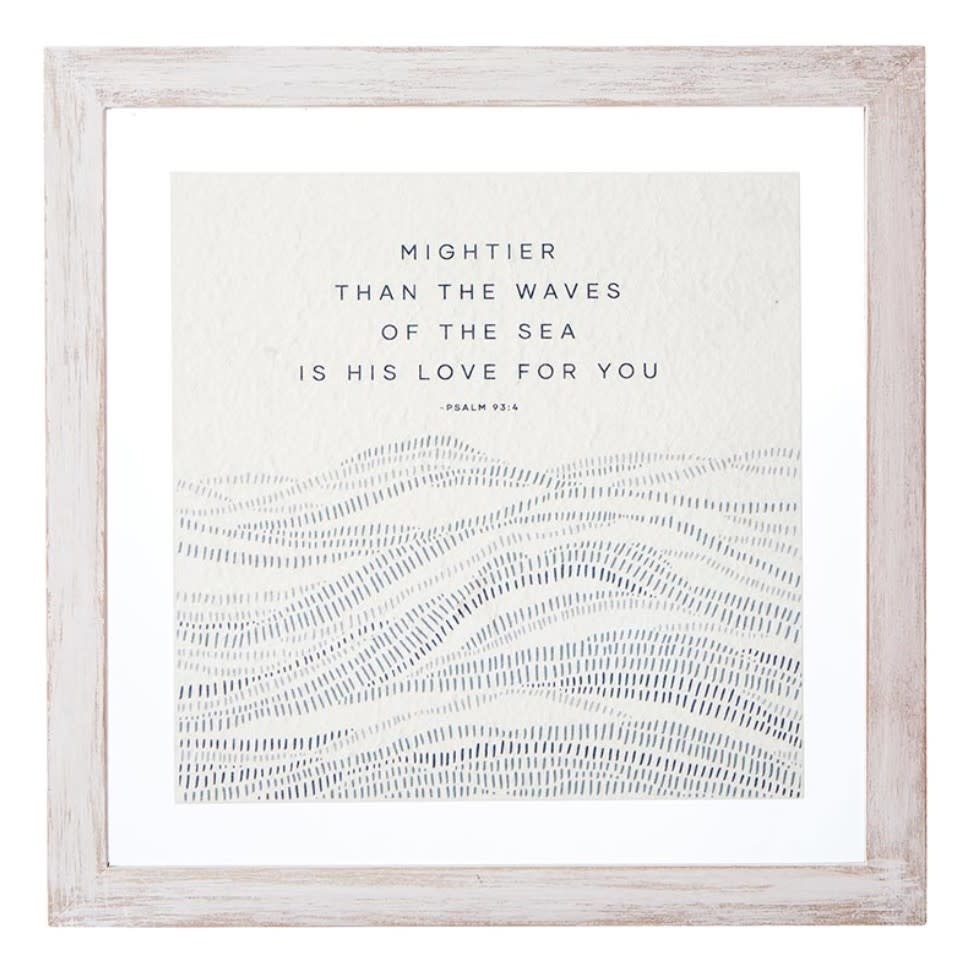Mightier Than The Waves Wall Art