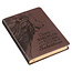 My Strength & My Defense Brown Faux Leather Classic Journal - Exodus 15:2