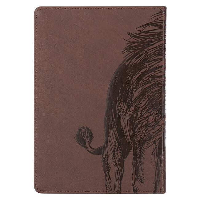 My Strength & My Defense Brown Faux Leather Classic Journal - Exodus 15:2