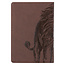 My Strength & My Defense Brown Faux Leather Classic Journal - Exodus 15:2