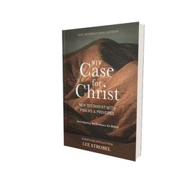 NIV, Case for Christ New Testament with Psalms and Proverbs, Pocket-Sized, Paperback, Comfort Print
