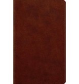 ESV Large Print Personal Size Bible - Chesnut