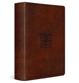 ESV Study Bible - TruTone®, Walnut, Celtic Imprint Design